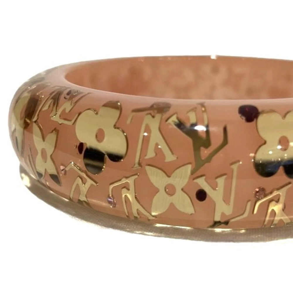 LOUIS VUITTON Pink Monogram Bracelet - Picture 7 of 9